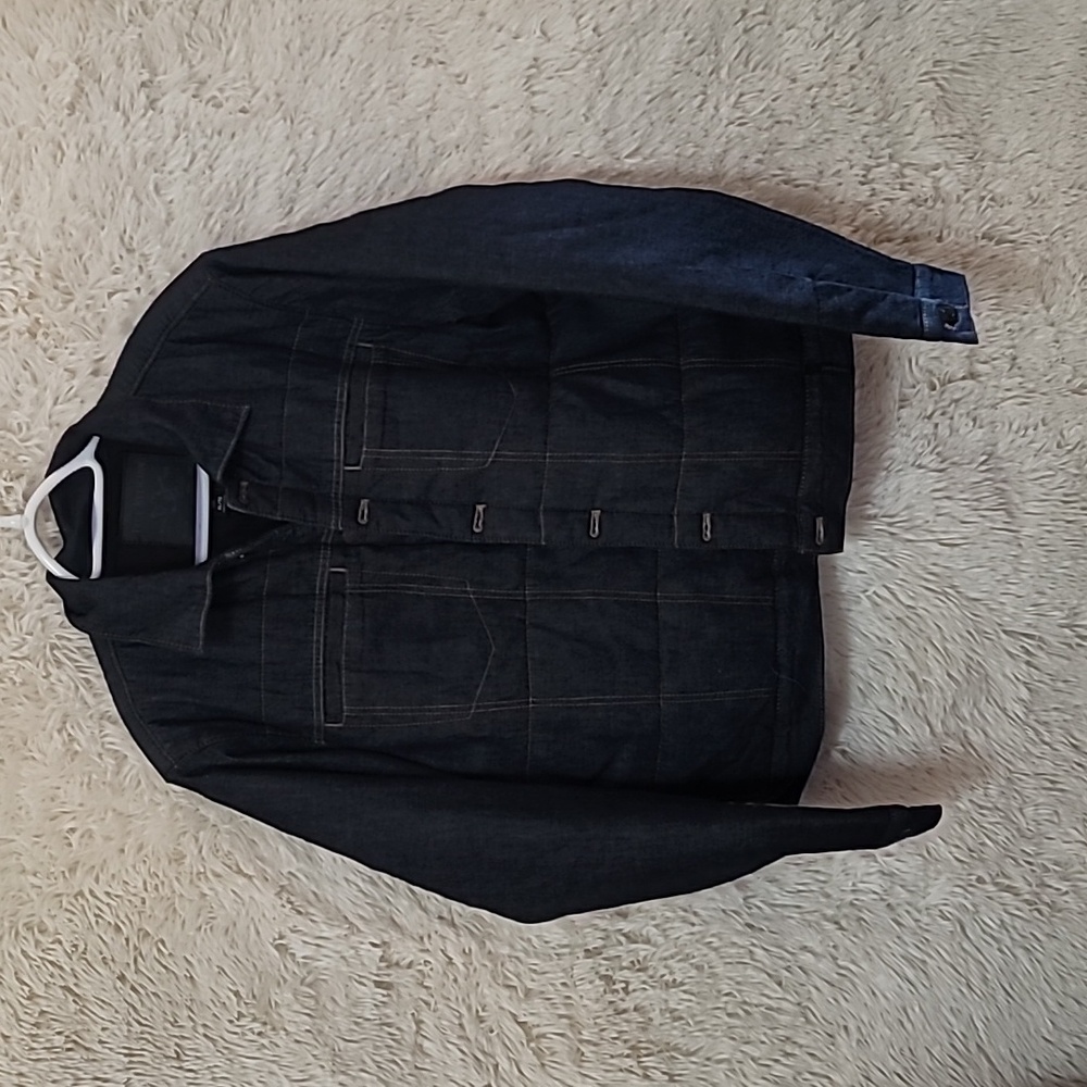 True Religion, Mens, Soft Fabric,  Dark Denim Jacket